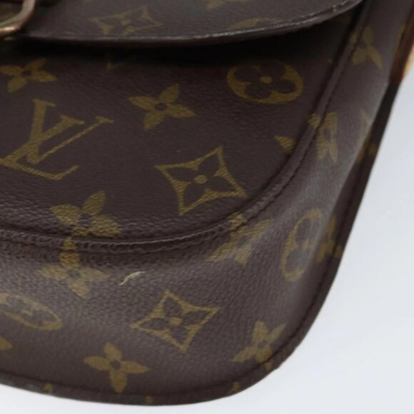 LOUIS VUITTON Monogram Saint Cloud MM Shoulder Bag M51243 LV Auth 149178 - Picture 4 of 16